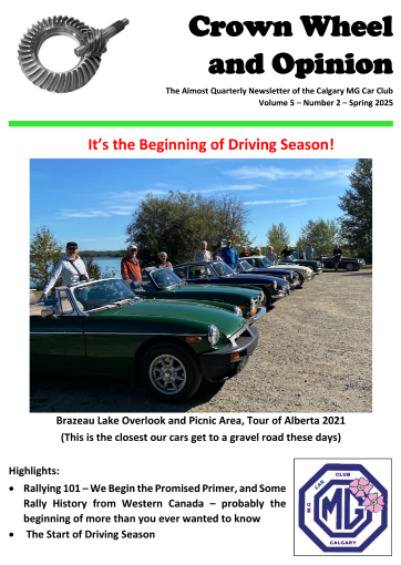 May 2025 Crown Wheel and Opinion